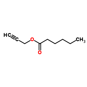 己酸,2-丙炔-1-酯结构式_1932-94-1结构式