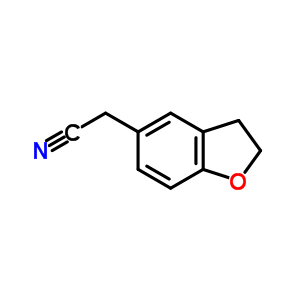 (2,3-Dihydro-benzofuran-5-yl)-acetonitrile Structure,196399-53-8Structure