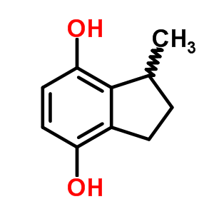 1-Methyl-2,3-dihydro-1h-indene-4,7-diol Structure,19660-85-6Structure