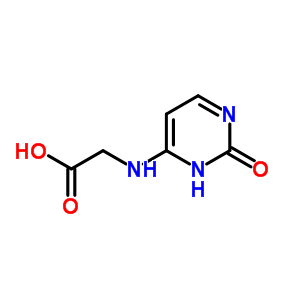 2-[(2-Oxo-3h-pyrimidin-4-yl)amino]acetic acid Structure,19674-84-1Structure