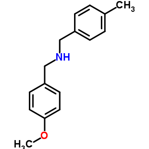 (4-Methoxy-benzyl)-(4-methyl-benzyl)-amine Structure,197728-27-1Structure