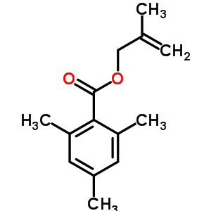 2-Methylprop-2-enyl 2,4,6-trimethylbenzoate Structure,2000-89-7Structure