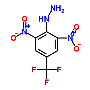 (2,6-Dinitro-4-trifluoromethyl-phenyl)-hydrazine Structure,2002-68-8Structure