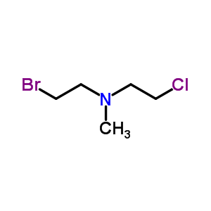 Diethylamine, 2-bromo-2-chloro-n-methyl-, hydrobromide Structure,2003-39-6Structure