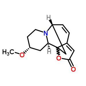 (6S,10R,11aR,11bS)-9,10,11,11a-Tetrahydro-10- methoxy-8H-6,11b-Methanofuro[2,3-c]pyrido[1,2-a]-azepin-2(6H)-one Structure,20072-02-0Structure