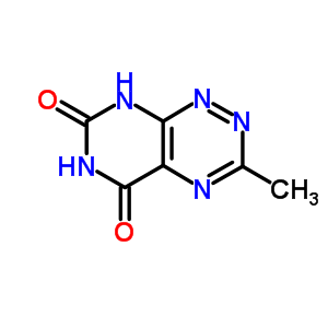 Pyrimido[5,4-e]-1,2,4-triazine-5,7(6h,8h)-dione,3-methyl- Structure,20144-78-9Structure