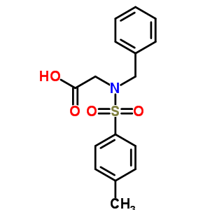 2-(N-benzyl-4-methylphenylsulfonamido)aceticacid Structure,20158-69-4Structure