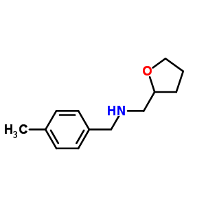 (4-Methyl-benzyl)-(tetrahydro-furan-2-ylmethyl)-amine Structure,202199-07-3Structure