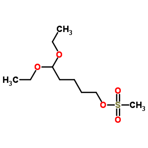 5,5-Diethoxy-1-(methylsulfonyloxy)pentane Structure,202577-28-4Structure