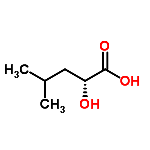 (R)-2-羟基-4-甲基戊酸结构式_20312-37-2结构式