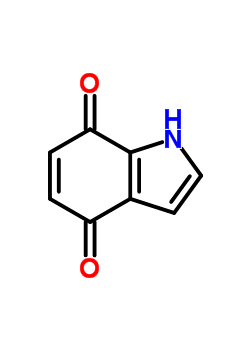 吲哚-4,7-二酮结构式_20342-64-7结构式