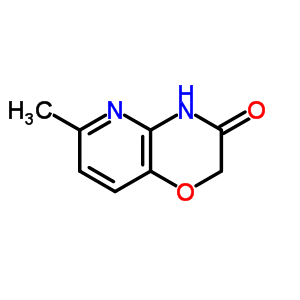 6-Methyl-2h-pyrido[3,2-b]-1,4-oxazin-3(4h)-one Structure,20348-10-1Structure