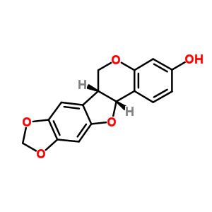 (-)-左旋山槐素结构式_2035-15-6结构式