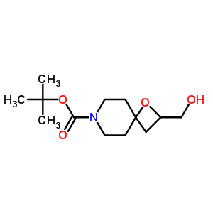 2-(Hydroxymethyl)-1-oxa-7-azaspiro[3.5]nonane-7-carboxylic acid 1,1-dimethylethyl ester Structure,203662-53-7Structure