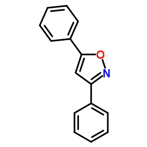 3,5-二苯基异噁唑结构式_2039-49-8结构式