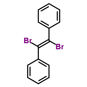 (E)-1,2-dibromo-1,2-diphenylethene Structure,20432-10-4Structure