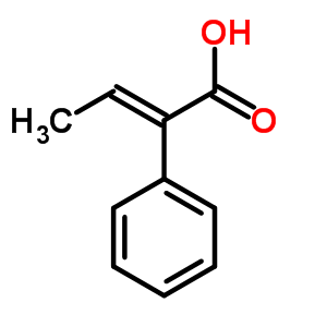 (E)-2-phenyl -2-butenoic acid Structure,20432-26-2Structure