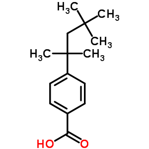 4-(2,4,4-Trimethylpentan-2-yl)benzoic acid Structure,20457-62-9Structure