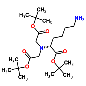 N-(5-amino-1-carboxypentyl)iminodiacetic acid tri-t-butyl ester Structure,205379-08-4Structure