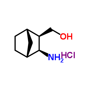 3-Exo-hydroxymethylbicyclo[2.2.1!heptyl-2-exo-amine, hydrochloride, 97 Structure,205639-91-4Structure