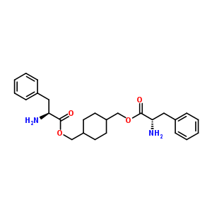 Bis-l-phenylalanylcyclohexanedimethanol Structure,205654-87-1Structure