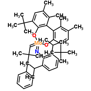 2,6-Diisopropylphenylimido neophylidene[(s)-(-)-biphen]molybdenum(Ⅵ) Structure,205815-80-1Structure