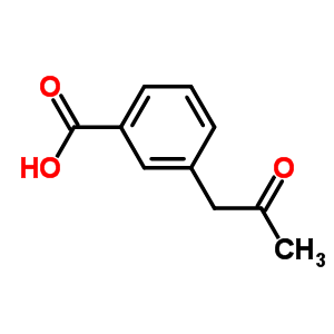 3-(2-Oxo-propyl)benzoic acid Structure,205927-63-5Structure