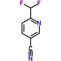 6-Difluoromethyl-nicotinonitrile Structure,206201-65-2Structure