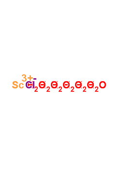 Scandium(iii) chloride hexahydrate Structure,20662-14-0Structure