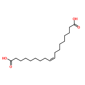 (9Z)-9-十八碳烯二酸结构式_20701-68-2结构式