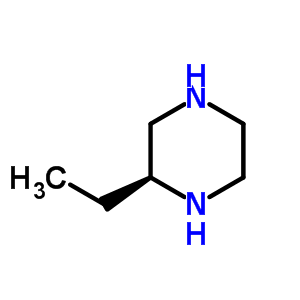 (R)-2-乙基哌嗪结构式_207284-20-6结构式