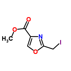 Methyl 2-iodomethyl-4-oxazolecarboxylate Structure,208465-67-2Structure