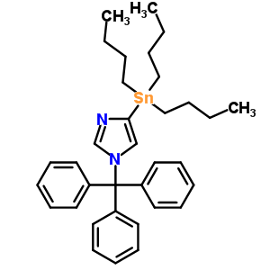 4-(Tributylstannyl)-1-trityl-1h-imidazole Structure,208934-35-4Structure