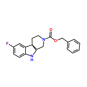 Benzyl 5-fluorospiroindoline-3,4’-piperidine-1’-carboxylate Structure,209348-85-6Structure