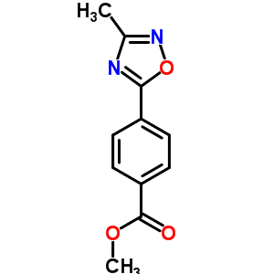 Methyl 4-(3-methyl-1,2,4-oxadiazol-5-yl)benzoate Structure,209912-44-7Structure