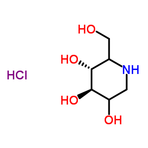 1-Deoxy-l-idonojirimycin hydrochloride Structure,210223-32-8Structure