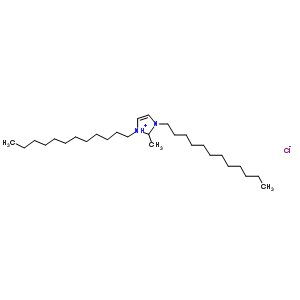 1,3-Dilauryl-2-methylimidazolium chloride Structure,21054-71-7Structure