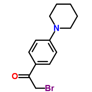 2-Bromo-1-(4-(piperidin-1-yl)phenyl)ethanone Structure,210832-84-1Structure