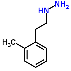 1-[2-(2-Methylphenyl)ethyl]hydrazine Structure,21085-56-3Structure