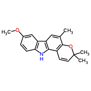 Koenimbine Structure,21087-98-9Structure