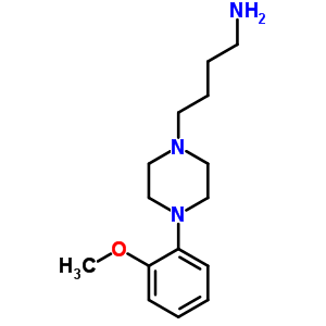 4-4-(2-Methoxy-phenyl)-piperazin-1-yl-butylamine Structure,21103-33-3Structure