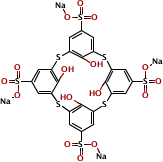 4-Sulfothiacalix[4]arene sodium salt Structure,211561-04-5Structure