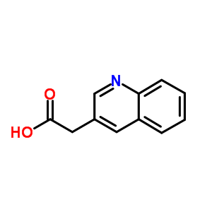 2-(Quinolin-3-yl)acetic acid Structure,21168-40-1Structure