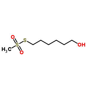 S-(6-hydroxyhexyl) methanesulfonothioate Structure,212261-98-8Structure