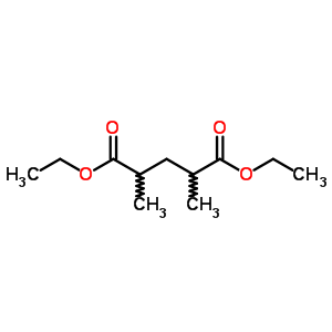 Diethyl 2,4-dimethylpentanedioate Structure,21239-22-5Structure