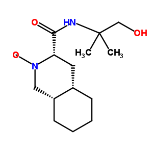 (3S,4as,8as)-2-carbobenzyloxy-decahydro-n-(2-hydroxy-1,1-dimethylethyl)-3-isoquinolinecarboxamide Structure,213135-53-6Structure