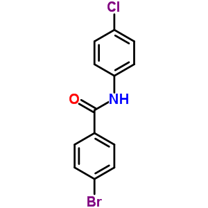 4-Bromo-n-(4-chlorophenyl)benzamide Structure,21354-23-4Structure