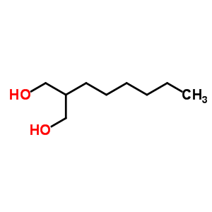 2-己基-1,3-丙烷二醇结构式_21398-43-6结构式