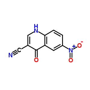 6-Nitro-4-oxo-1,4-dihydroquinoline-3-carbonitrile Structure,214470-35-6Structure