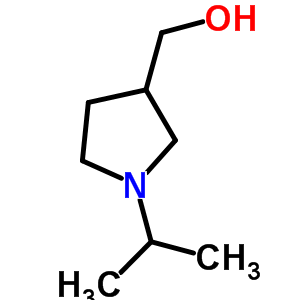 (1-Isopropyl-3-pyrrolidinyl)methanol Structure,2148-53-0Structure